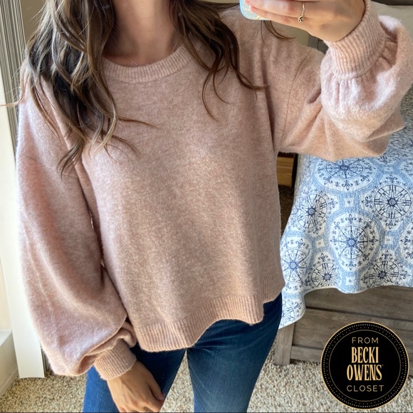 Madewell Sweaters - Madewell balloon sleeve sweater